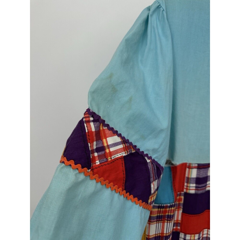 Vintage Periphery Unbranded Patchwork Peasant Max… - image 7